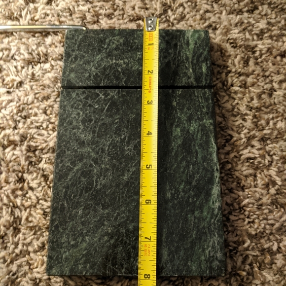 Solid Marble Cheese Slicing/Cutting Board - Picture 3 of 7